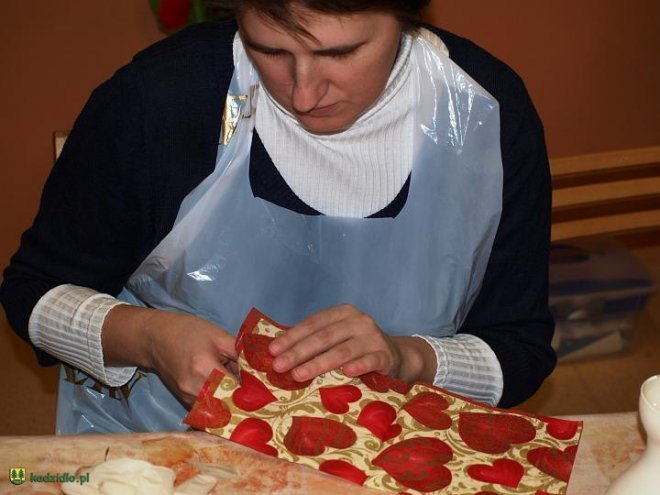 Warsztaty decoupage w Kadzidle [25.02.2014] - zdjęcie #28 - eOstroleka.pl