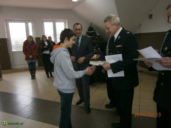 Eliminacje gminne XXXVII Ogólnopolskiego Turnieju Wiedzy Pożarniczej „Młodzież Zapobiega Pożarom” [25.02.2014] - zdjęcie #11 - eOstroleka.pl