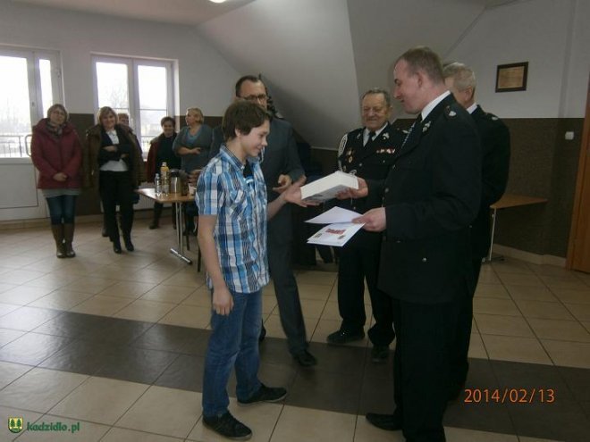 Eliminacje gminne XXXVII Ogólnopolskiego Turnieju Wiedzy Pożarniczej „Młodzież Zapobiega Pożarom” [25.02.2014] - zdjęcie #10 - eOstroleka.pl