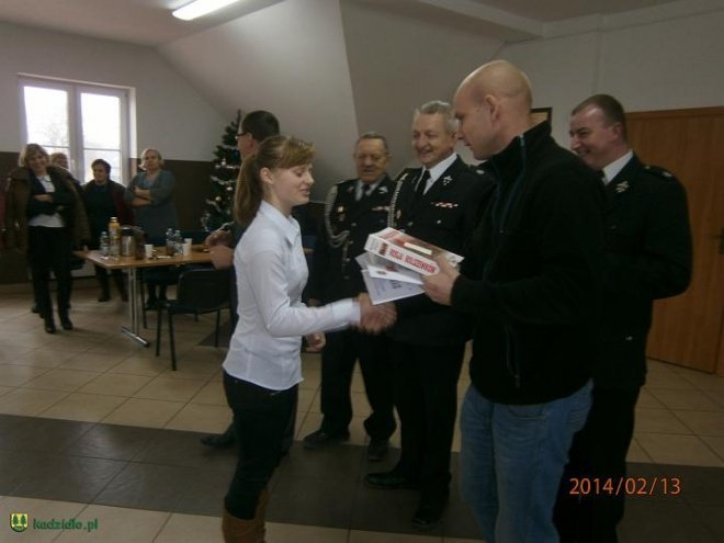 Eliminacje gminne XXXVII Ogólnopolskiego Turnieju Wiedzy Pożarniczej „Młodzież Zapobiega Pożarom” [25.02.2014] - zdjęcie #9 - eOstroleka.pl