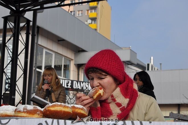 Tłusty Czwartek: Zawody w jedzeniu pączków na czas [27.02.2014] - zdjęcie #45 - eOstroleka.pl