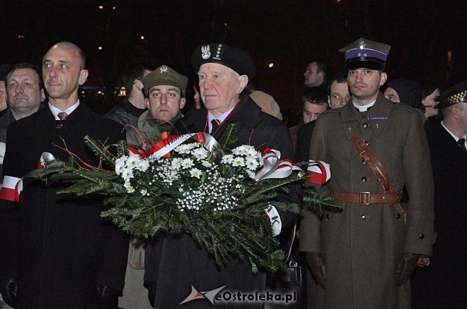 Marsz Pamięci Żołnierzy Wyklętych [01.03.2014] - zdjęcie #93 - eOstroleka.pl