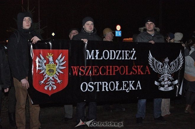 Marsz Pamięci Żołnierzy Wyklętych [01.03.2014] - zdjęcie #92 - eOstroleka.pl