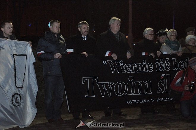 Marsz Pamięci Żołnierzy Wyklętych [01.03.2014] - zdjęcie #83 - eOstroleka.pl