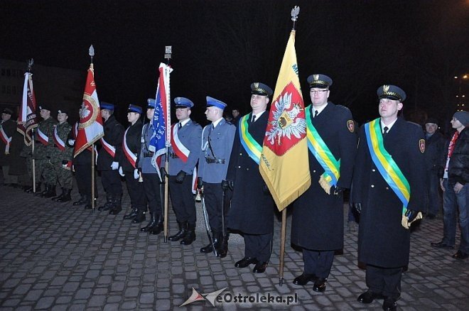 Marsz Pamięci Żołnierzy Wyklętych [01.03.2014] - zdjęcie #81 - eOstroleka.pl
