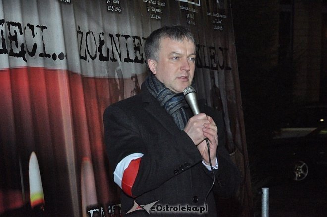 Marsz Pamięci Żołnierzy Wyklętych [01.03.2014] - zdjęcie #74 - eOstroleka.pl