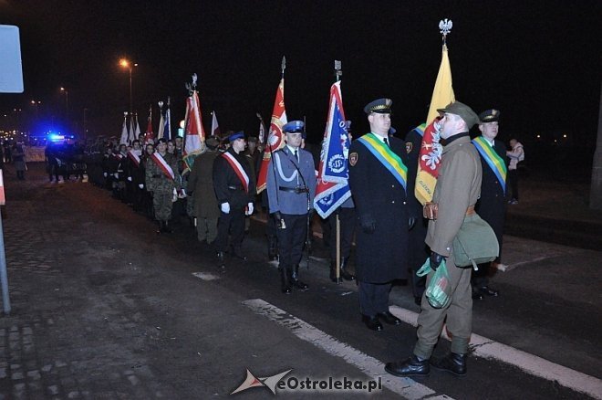 Marsz Pamięci Żołnierzy Wyklętych [01.03.2014] - zdjęcie #62 - eOstroleka.pl