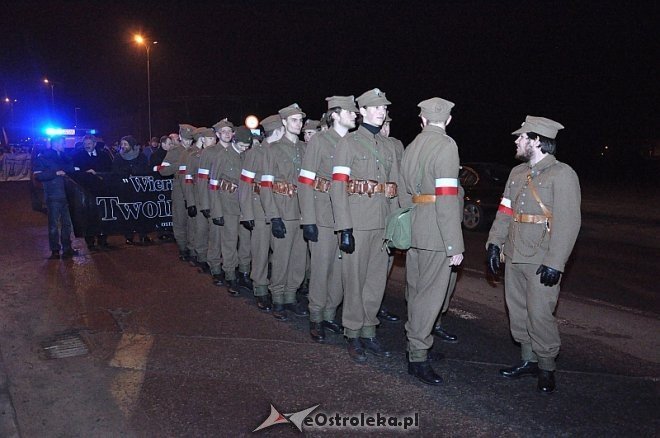 Marsz Pamięci Żołnierzy Wyklętych [01.03.2014] - zdjęcie #56 - eOstroleka.pl