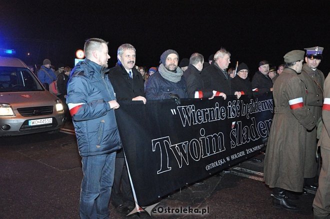 Marsz Pamięci Żołnierzy Wyklętych [01.03.2014] - zdjęcie #79 - eOstroleka.pl