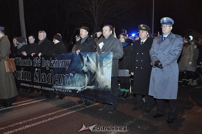 Marsz Pamięci Żołnierzy Wyklętych [01.03.2014] - zdjęcie #77 - eOstroleka.pl