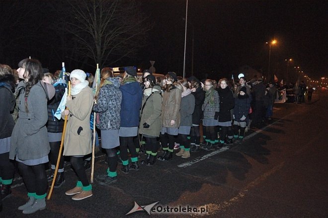 Marsz Pamięci Żołnierzy Wyklętych [01.03.2014] - zdjęcie #75 - eOstroleka.pl