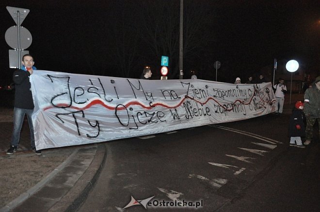 Marsz Pamięci Żołnierzy Wyklętych [01.03.2014] - zdjęcie #28 - eOstroleka.pl