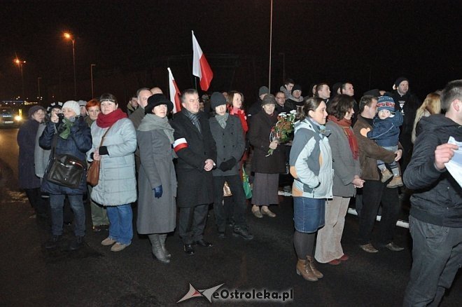 Marsz Pamięci Żołnierzy Wyklętych [01.03.2014] - zdjęcie #65 - eOstroleka.pl