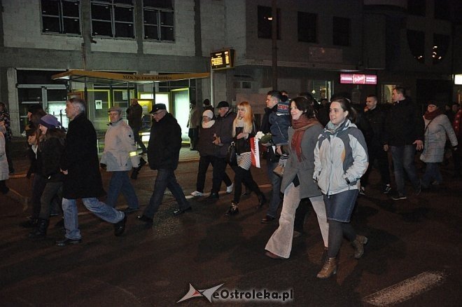 Marsz Pamięci Żołnierzy Wyklętych [01.03.2014] - zdjęcie #46 - eOstroleka.pl