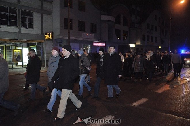 Marsz Pamięci Żołnierzy Wyklętych [01.03.2014] - zdjęcie #42 - eOstroleka.pl