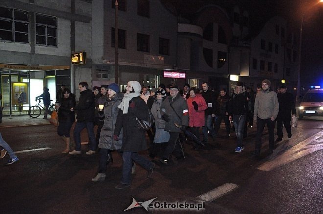 Marsz Pamięci Żołnierzy Wyklętych [01.03.2014] - zdjęcie #41 - eOstroleka.pl