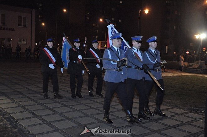 Marsz Pamięci Żołnierzy Wyklętych [01.03.2014] - zdjęcie #37 - eOstroleka.pl