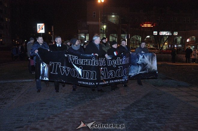 Marsz Pamięci Żołnierzy Wyklętych [01.03.2014] - zdjęcie #29 - eOstroleka.pl