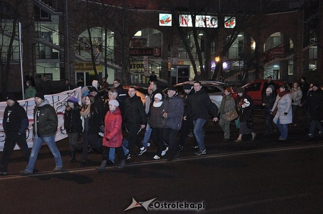 Marsz Pamięci Żołnierzy Wyklętych [01.03.2014] - zdjęcie #36 - eOstroleka.pl