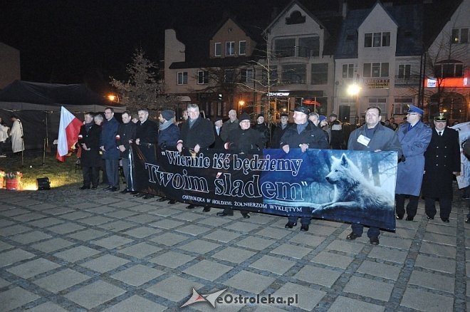 Marsz Pamięci Żołnierzy Wyklętych [01.03.2014] - zdjęcie #22 - eOstroleka.pl