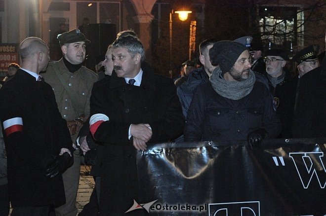 Marsz Pamięci Żołnierzy Wyklętych [01.03.2014] - zdjęcie #20 - eOstroleka.pl