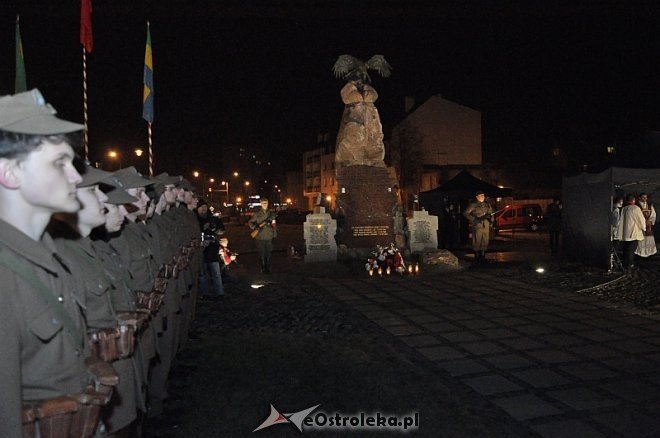 Marsz Pamięci Żołnierzy Wyklętych [01.03.2014] - zdjęcie #18 - eOstroleka.pl