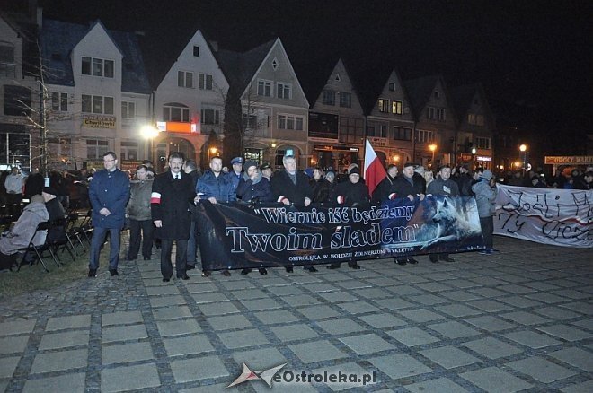 Marsz Pamięci Żołnierzy Wyklętych [01.03.2014] - zdjęcie #16 - eOstroleka.pl