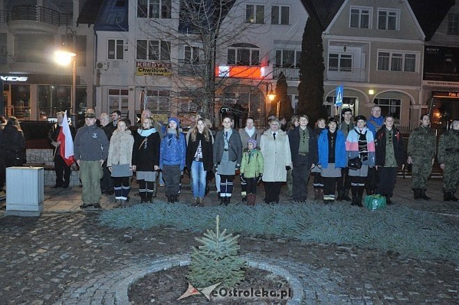 Marsz Pamięci Żołnierzy Wyklętych [01.03.2014] - zdjęcie #12 - eOstroleka.pl