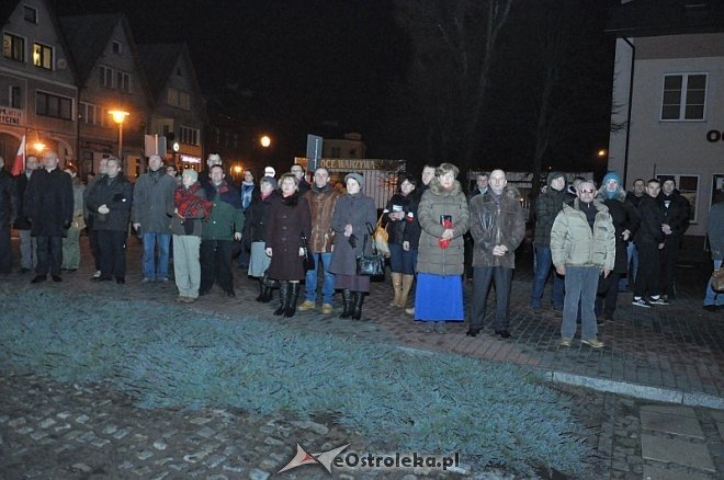 Marsz Pamięci Żołnierzy Wyklętych [01.03.2014] - zdjęcie #11 - eOstroleka.pl