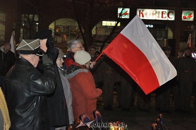 Marsz Pamięci Żołnierzy Wyklętych [01.03.2014] - zdjęcie #7 - eOstroleka.pl