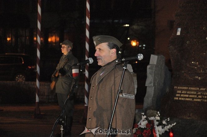 Marsz Pamięci Żołnierzy Wyklętych [01.03.2014] - zdjęcie #4 - eOstroleka.pl