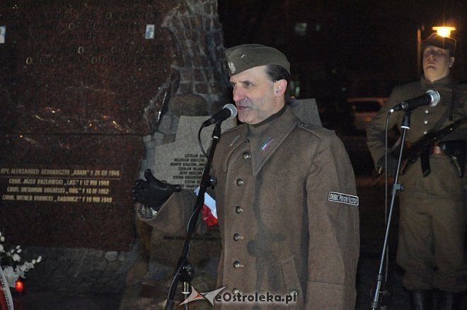 Marsz Pamięci Żołnierzy Wyklętych [01.03.2014] - zdjęcie #2 - eOstroleka.pl