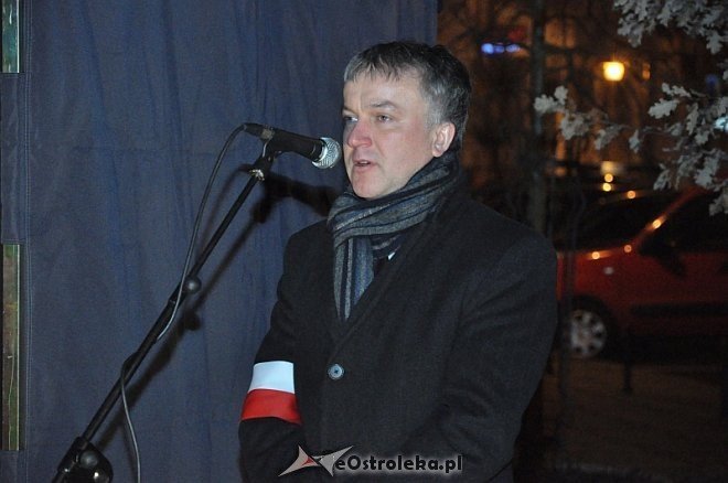 Marsz Pamięci Żołnierzy Wyklętych [01.03.2014] - zdjęcie #1 - eOstroleka.pl