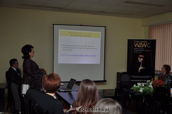 Spotkanie w ramach kampanii „WZW C - Cichy zabójca” [04.03.2014] - zdjęcie #1 - eOstroleka.pl