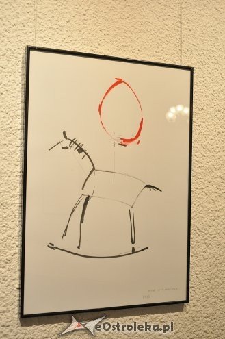 Wystawa Macieja Mielnickiego pt. „Rysunek” [06.03.2014] - zdjęcie #14 - eOstroleka.pl