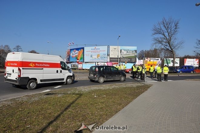 Kolejny protest na rondzie ks. Siemowita III [10.03.2014] - zdjęcie #18 - eOstroleka.pl