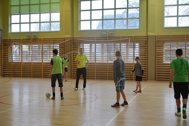 Turniej halowej piłki nożnej w Goworowie [12.03.2014] - zdjęcie #26 - eOstroleka.pl