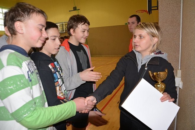 Turniej halowej piłki nożnej w Goworowie [12.03.2014] - zdjęcie #19 - eOstroleka.pl