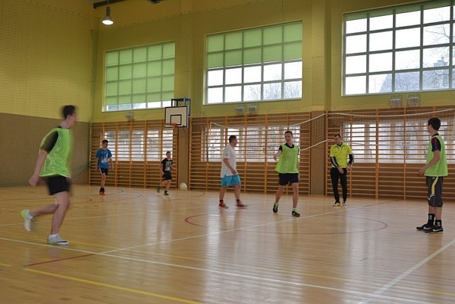 Turniej halowej piłki nożnej w Goworowie [12.03.2014] - zdjęcie #11 - eOstroleka.pl