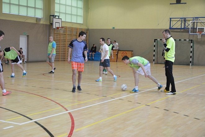 Turniej halowej piłki nożnej w Goworowie [12.03.2014] - zdjęcie #10 - eOstroleka.pl