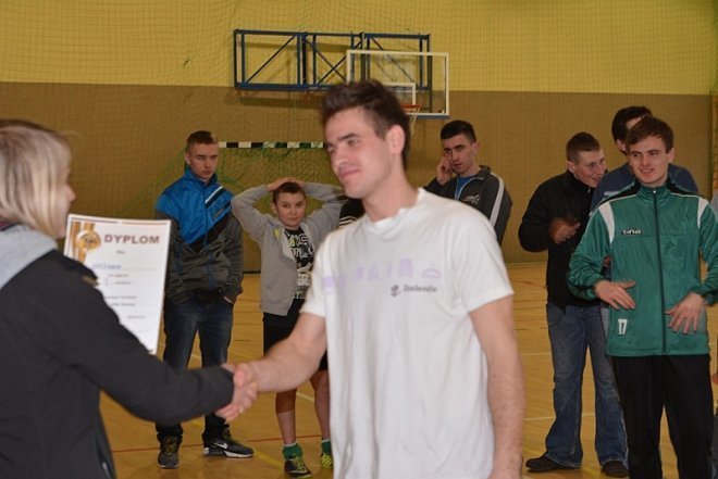 Turniej halowej piłki nożnej w Goworowie [12.03.2014] - zdjęcie #2 - eOstroleka.pl