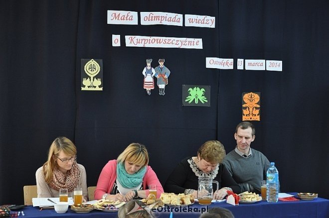 „Mała Olimpiada Wiedzy o Kurpiowszczyźnie” [13.03.2014] - zdjęcie #27 - eOstroleka.pl