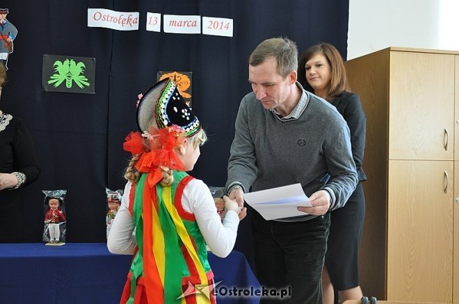 „Mała Olimpiada Wiedzy o Kurpiowszczyźnie” [13.03.2014] - zdjęcie #23 - eOstroleka.pl