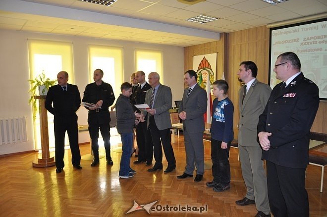 „Młodzież Zapobiega Pożarom” - eliminacje powiatowe Ogólnopolskiego Turnieju Wiedzy Pożarniczej [13.03.2014] - zdjęcie #5 - eOstroleka.pl