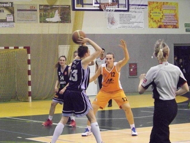 Unia Basket Ostrołęka - UKS Basket Aleksandrów Łódzki (14.03.2014) - zdjęcie #4 - eOstroleka.pl