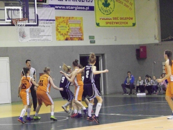 Unia Basket Ostrołęka - UKS Basket Aleksandrów Łódzki (14.03.2014) - zdjęcie #59 - eOstroleka.pl