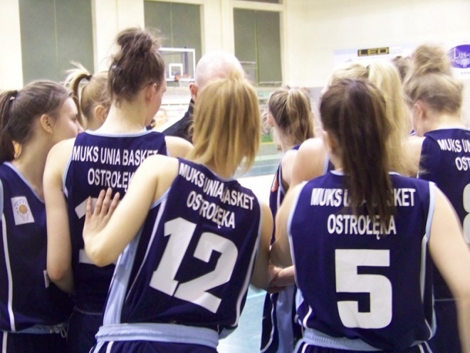 Unia Basket Ostrołęka - UKS Basket Aleksandrów Łódzki (14.03.2014) - zdjęcie #48 - eOstroleka.pl