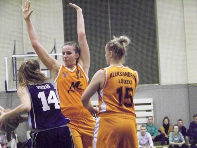 Unia Basket Ostrołęka - UKS Basket Aleksandrów Łódzki (14.03.2014) - zdjęcie #20 - eOstroleka.pl