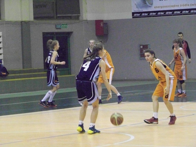 Unia Basket Ostrołęka - UKS Basket Aleksandrów Łódzki (14.03.2014) - zdjęcie #13 - eOstroleka.pl