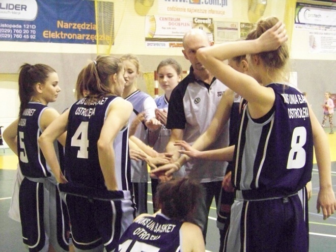 Unia Basket Ostrołęka - UKS Basket Aleksandrów Łódzki (14.03.2014) - zdjęcie #2 - eOstroleka.pl